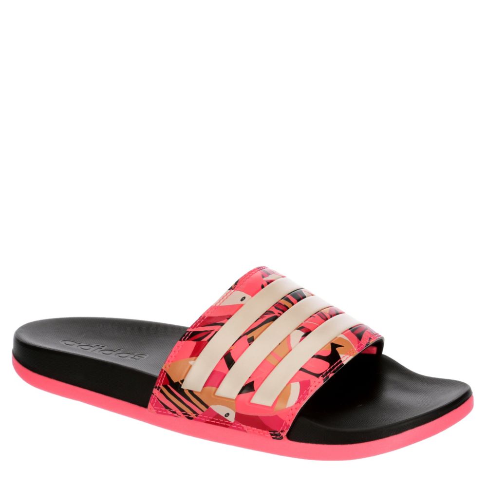 adidas women's comfort flip flop slide sandal