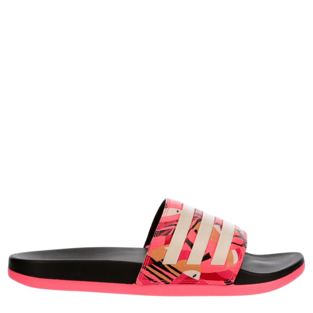 Pink Adidas Womens Adilette Comfort Slide Sandal Sandals Rack Room Shoes