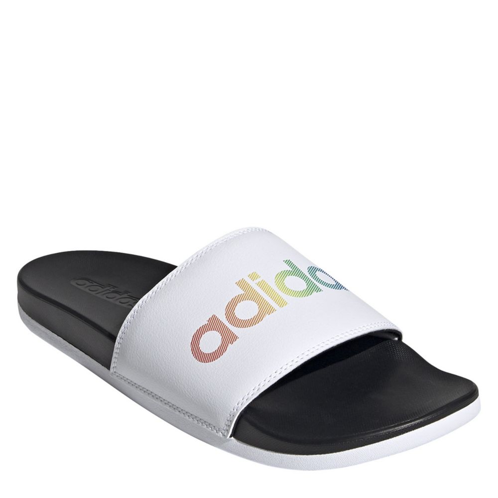 Eficiente Nathaniel Ward Lingüística Rainbow Adidas Womens Adilette Comfort Slide Sandal | Sandals | Rack Room  Shoes