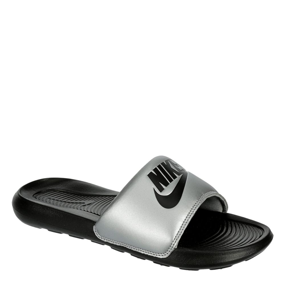 nike victori slides black