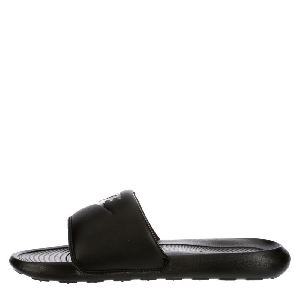 Black Womens Victori One Slide Sandal | Nike | Rack Room Shoes