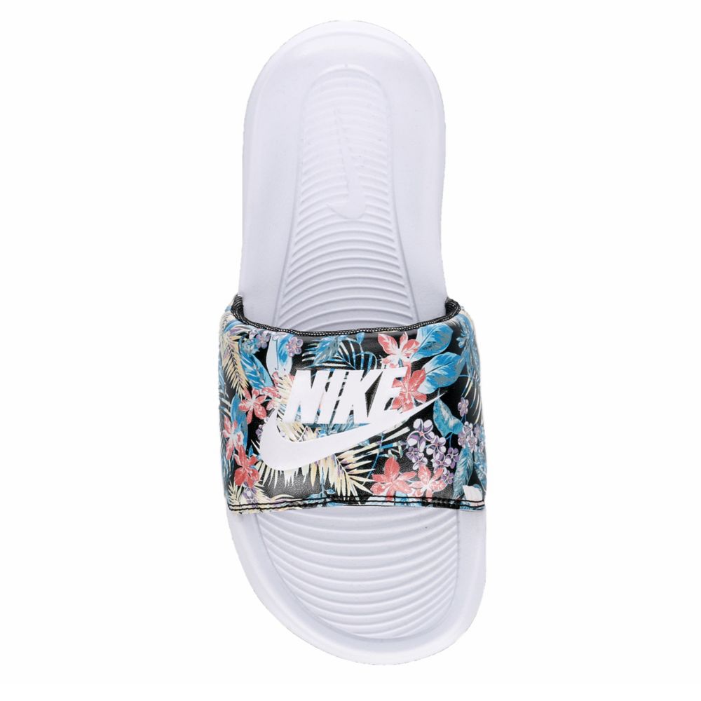 nike women's floral slide sandals