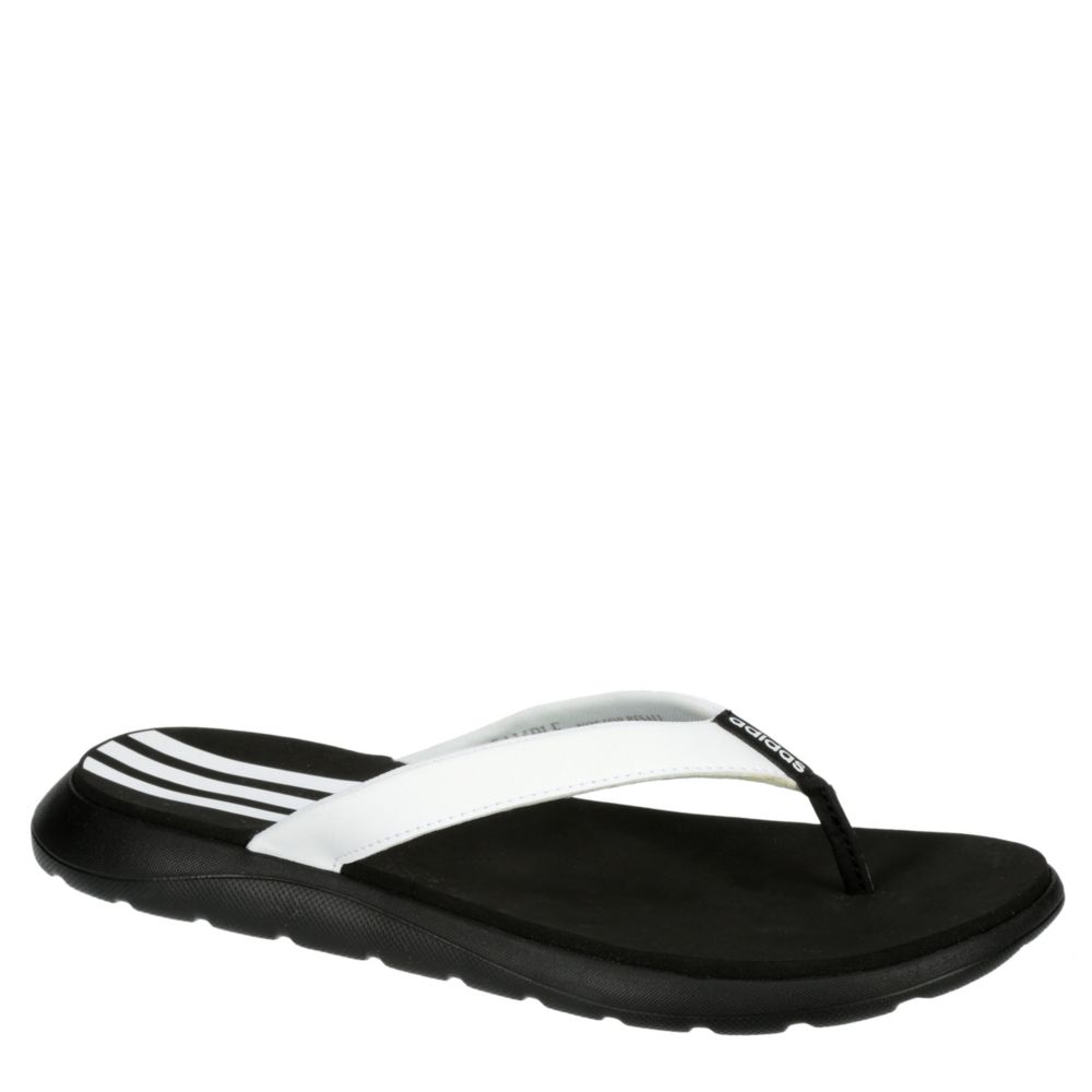 adidas women's comfort flip flop slide sandal