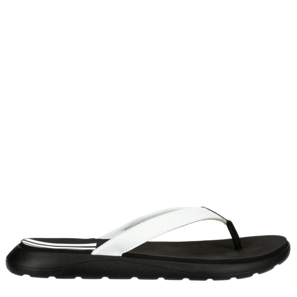 langsom thespian Milliard Black Adidas Women's Comfort Flip Flop Sandal | Rack Room Shoes | Rack Room  Shoes
