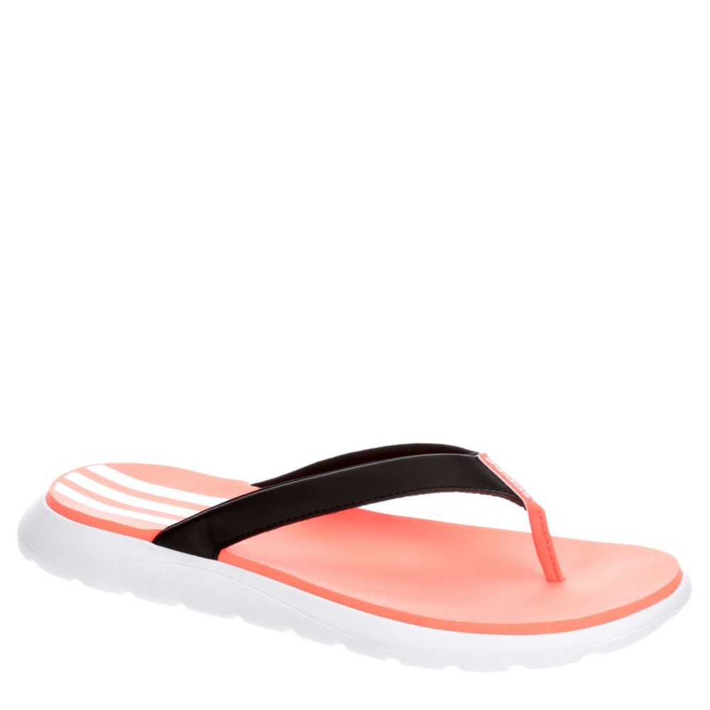 adidas women's comfort flip flop slide sandal