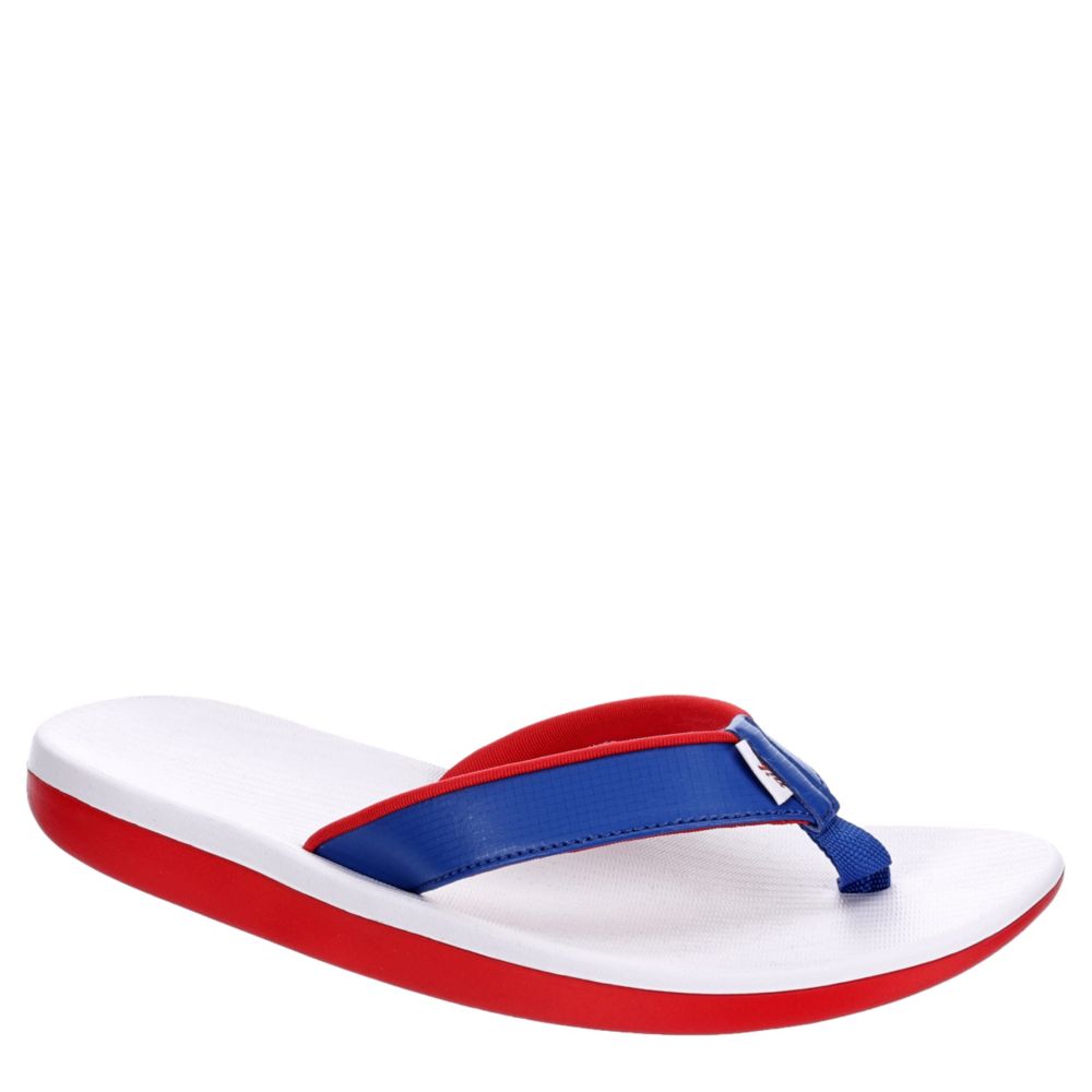 nike blue flip flops