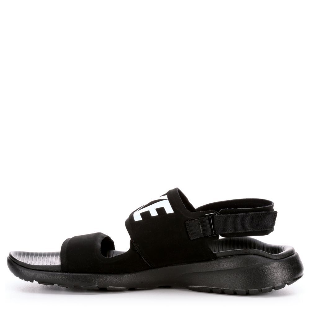 nike women's tanjun sandal black