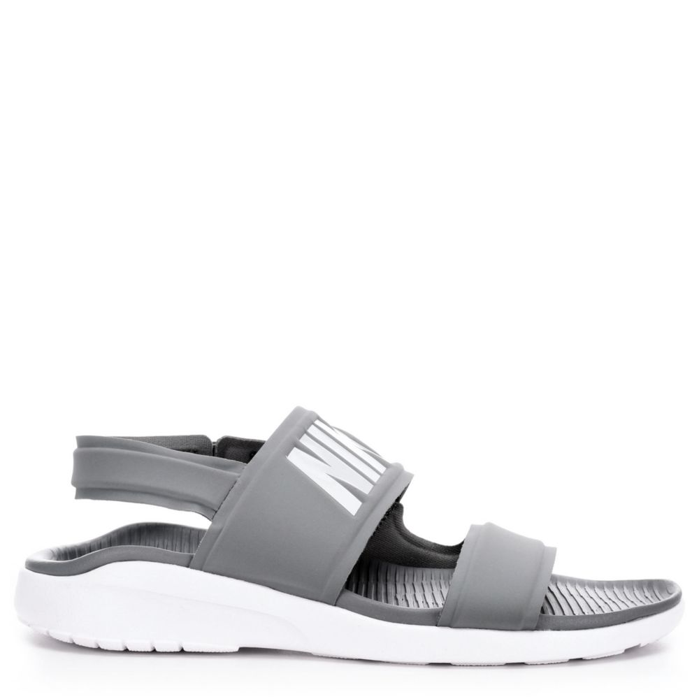 women's nike tanjun sandals grey