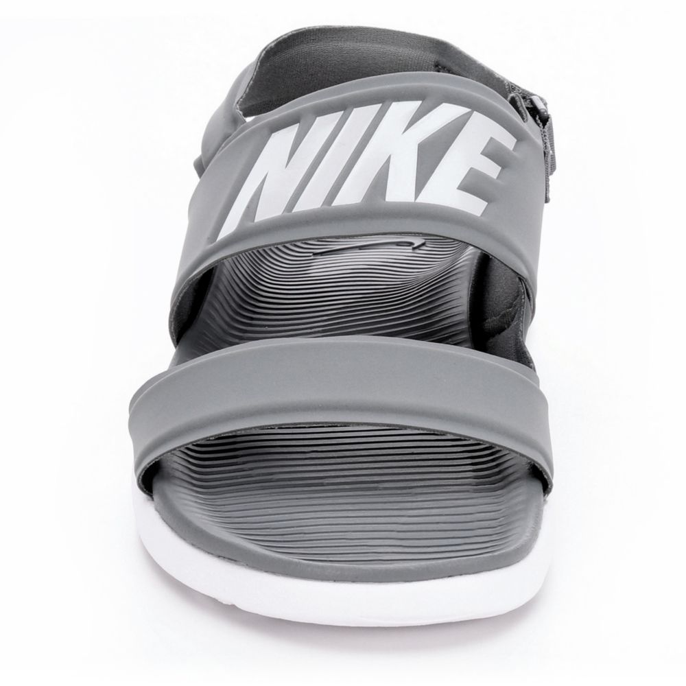 grey nike tanjun sandals