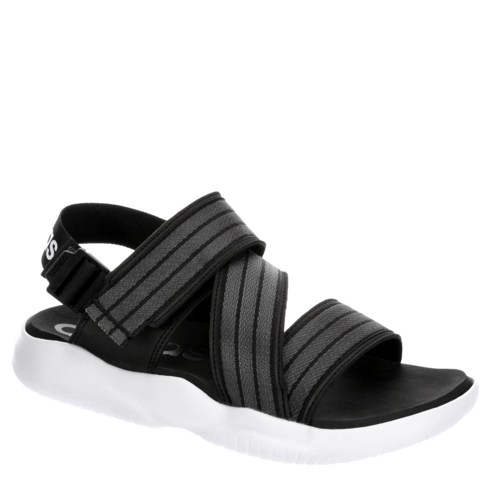 black stretchy sandals 90s