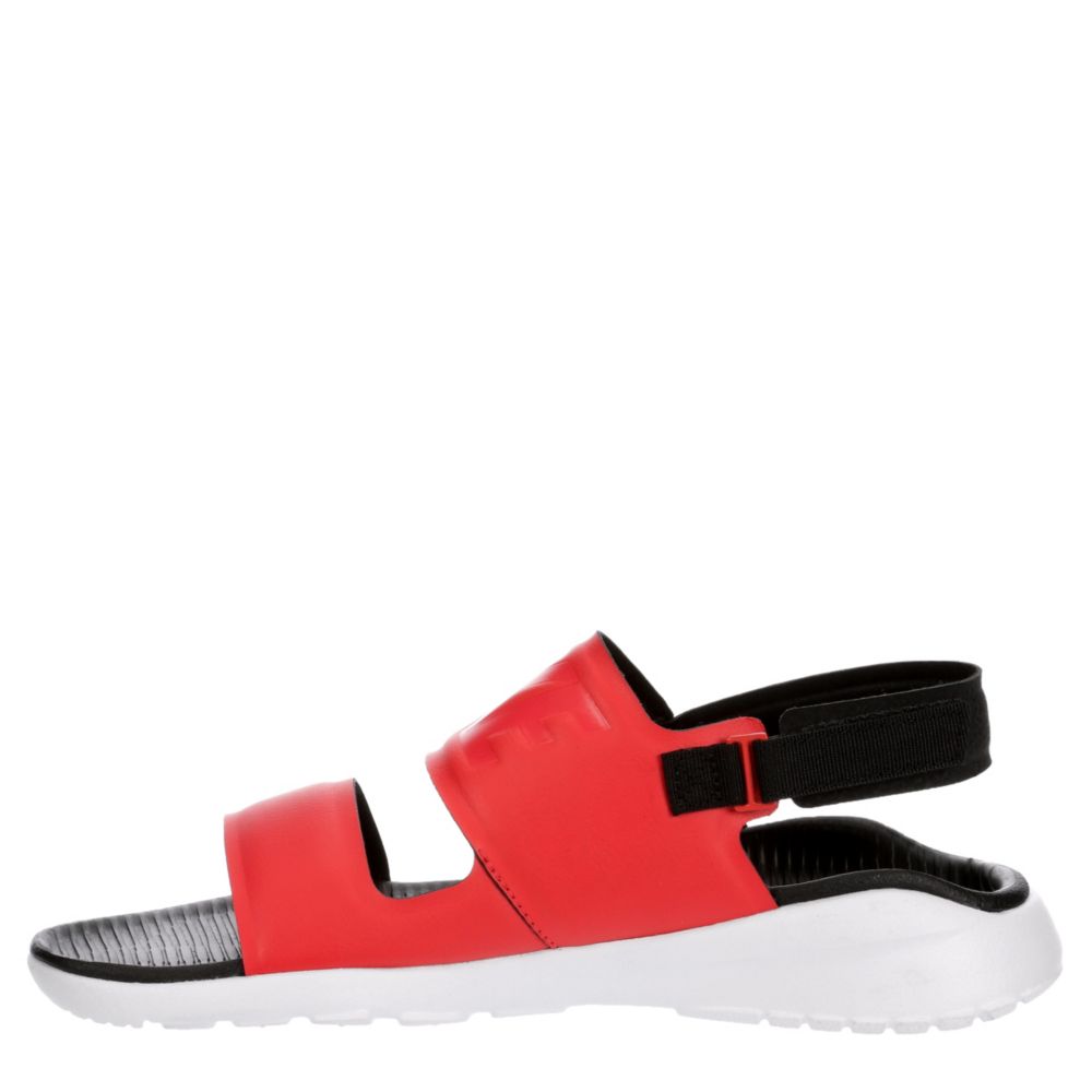 nike tanjun sandals red