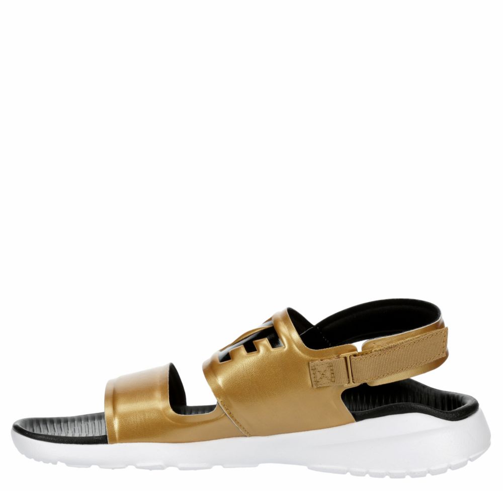 nike tanjun sandals gold