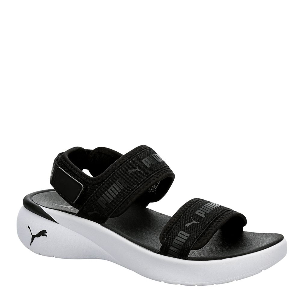 Black hotsell puma sandals