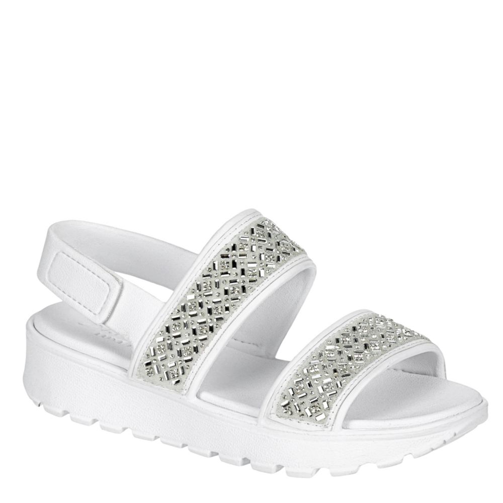 skechers sandals white