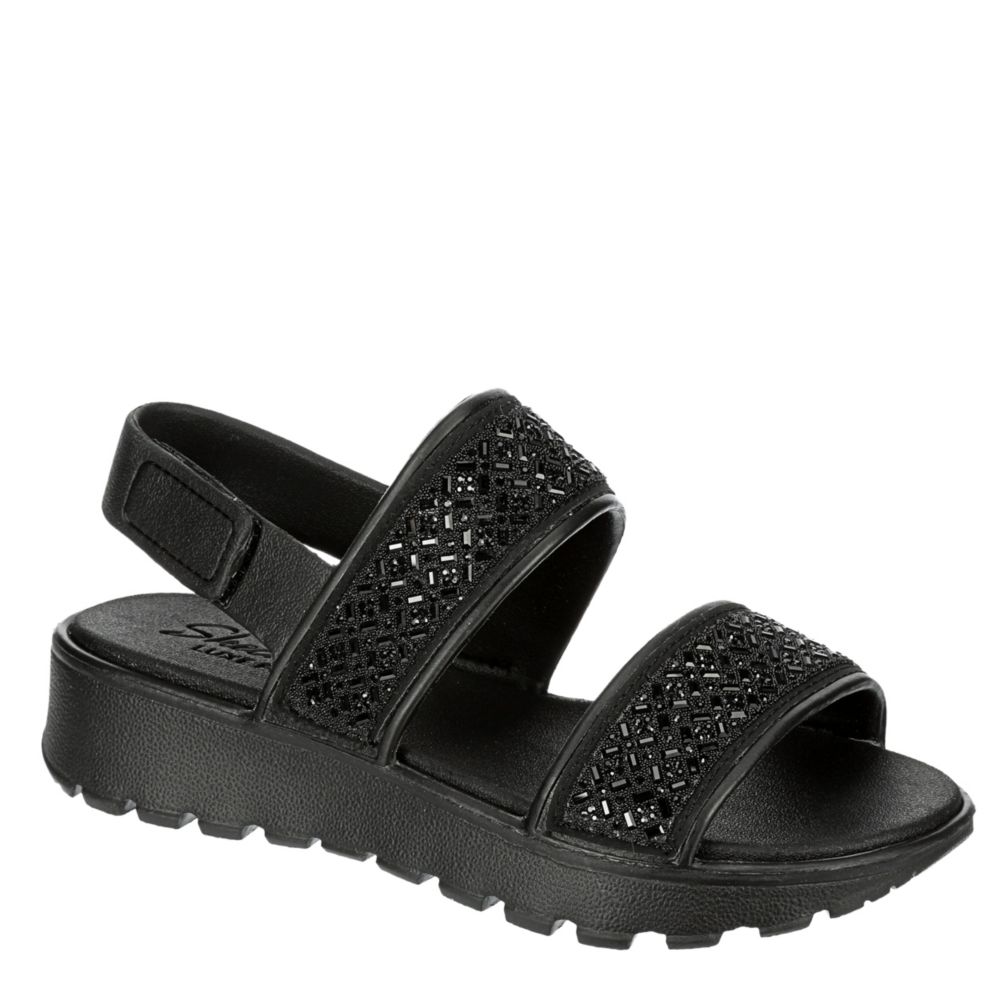 Black Skechers Cali Gear Womens Glam 