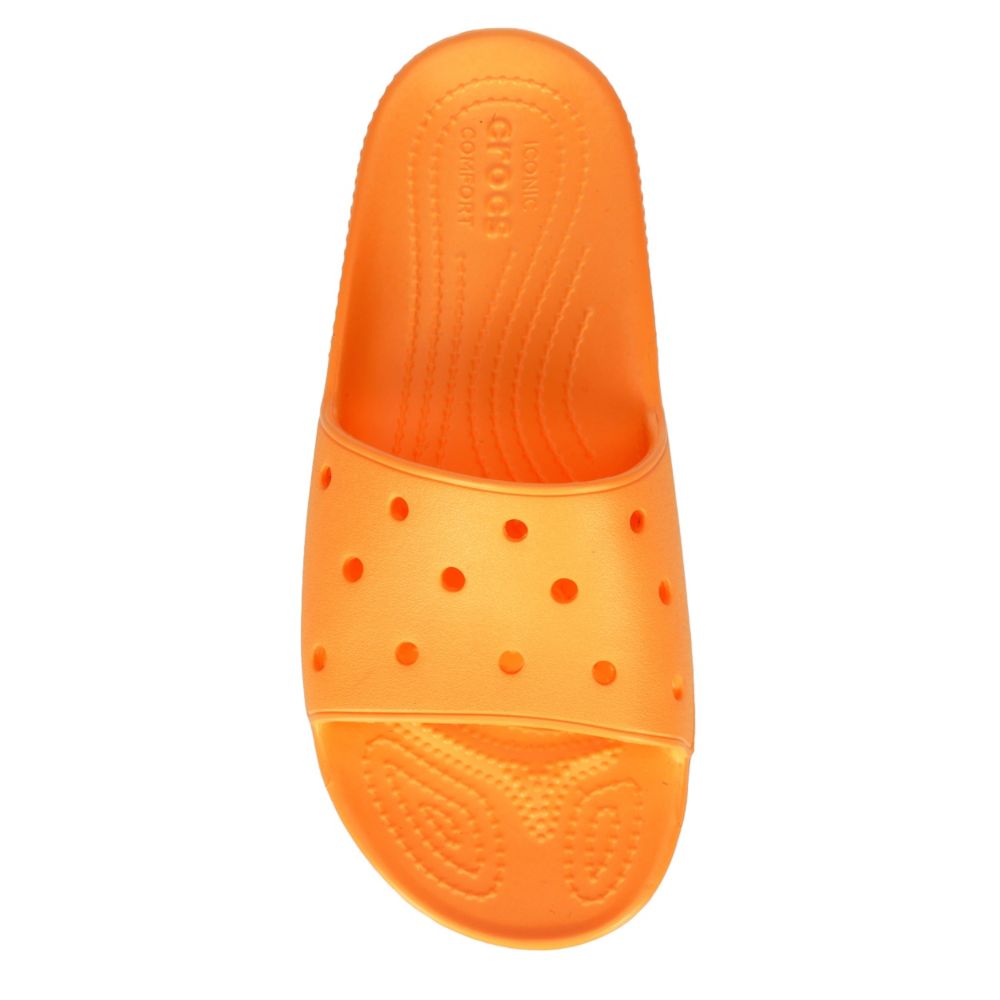 orange crocs women