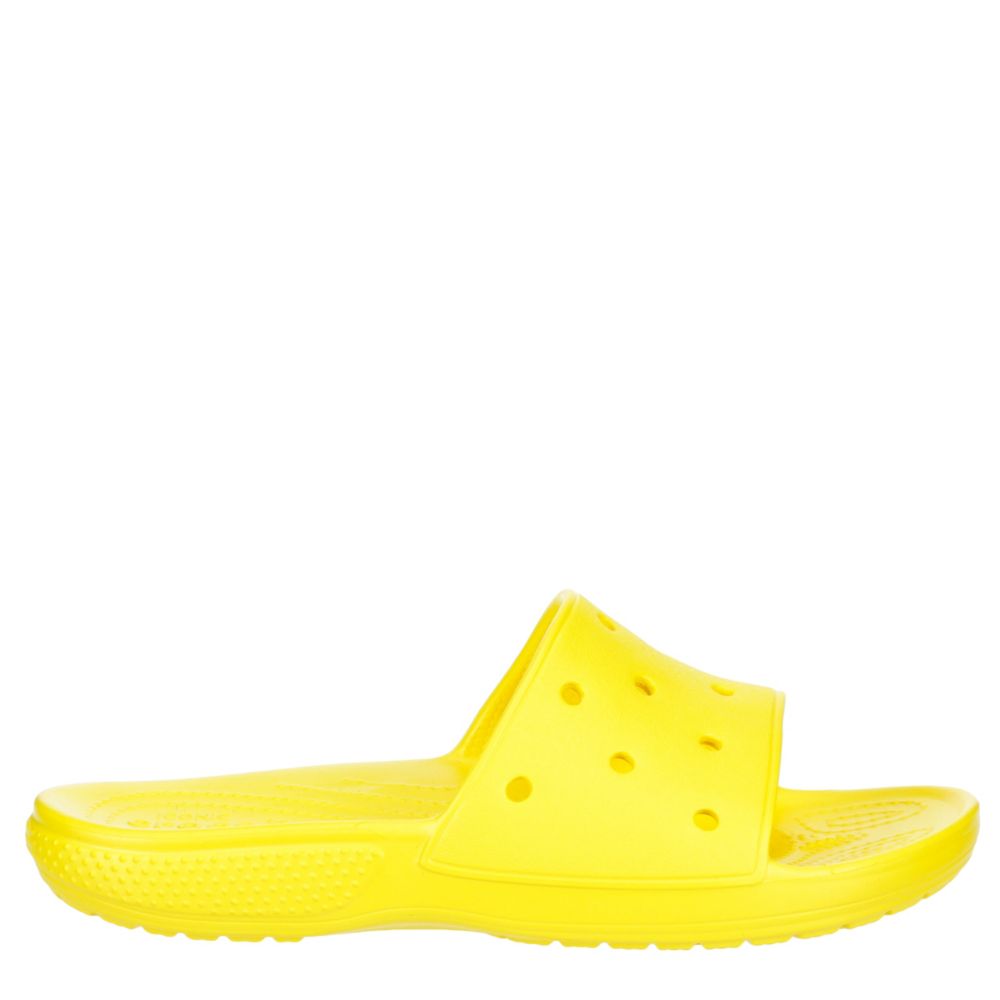 yellow croc slides