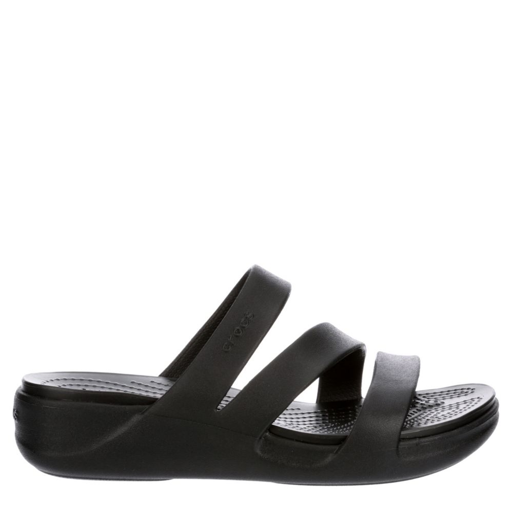 crocs wedge sandals