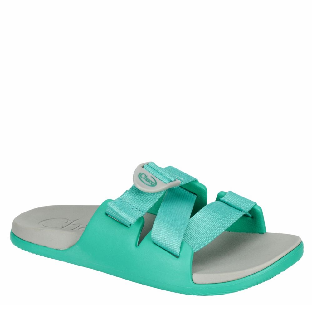 womens teal sandals