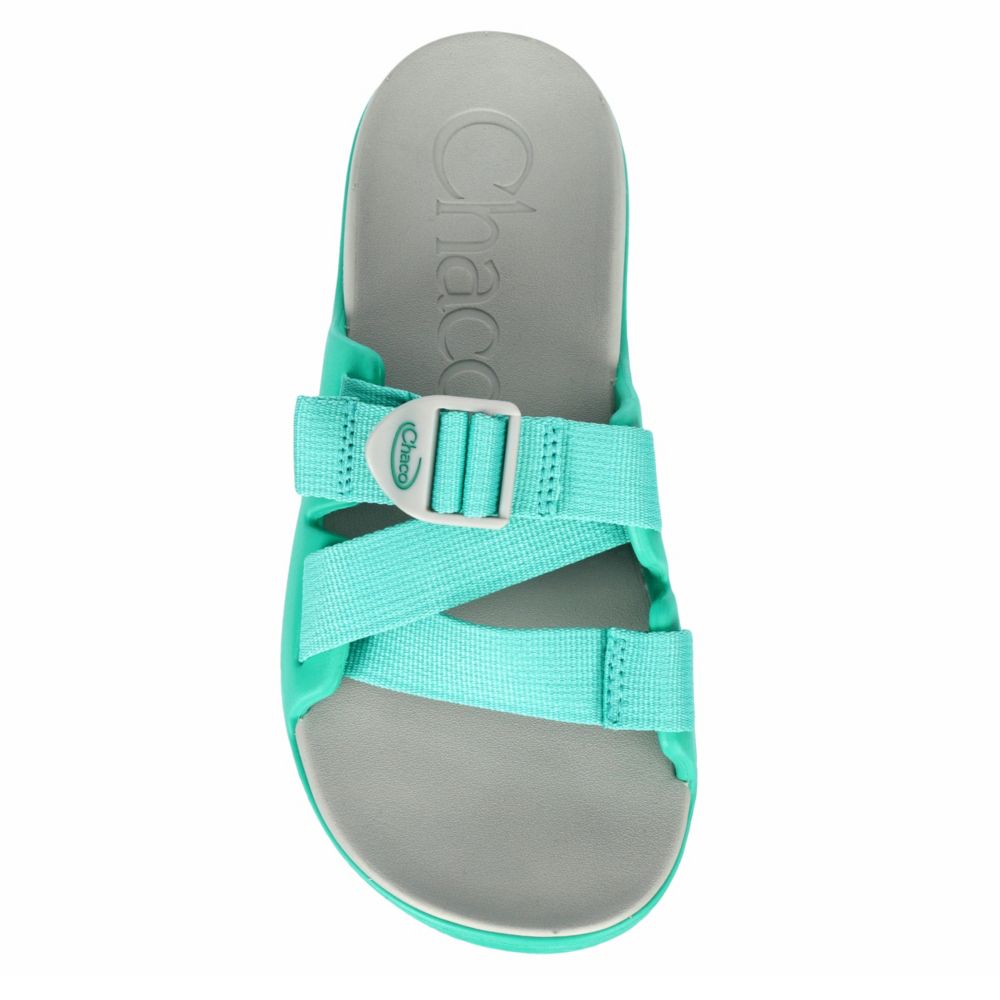 teal chacos