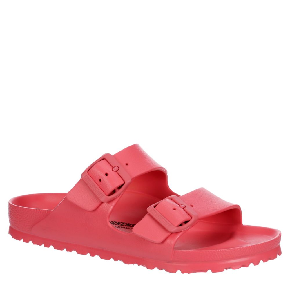 birkenstock arizona essentials coral