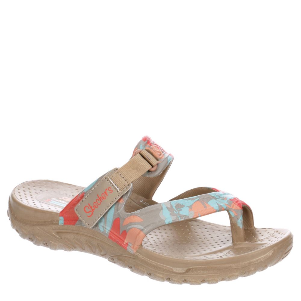 skechers brown sandals womens