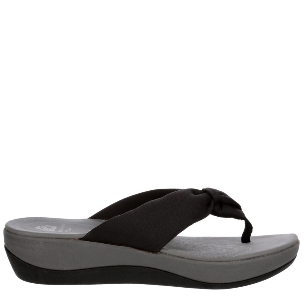 Clarks arla flip flops best sale