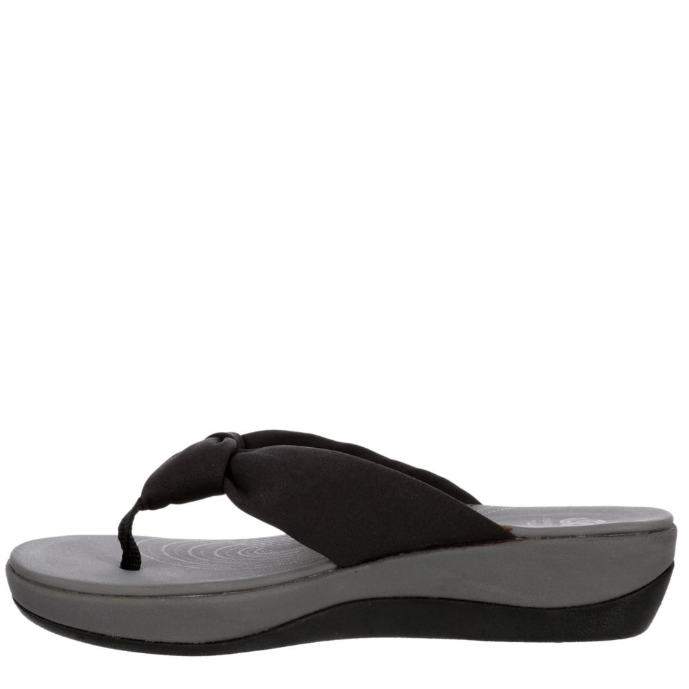 WOMENS ARLA KAYLIE FLIP FLOP SANDAL BLACK