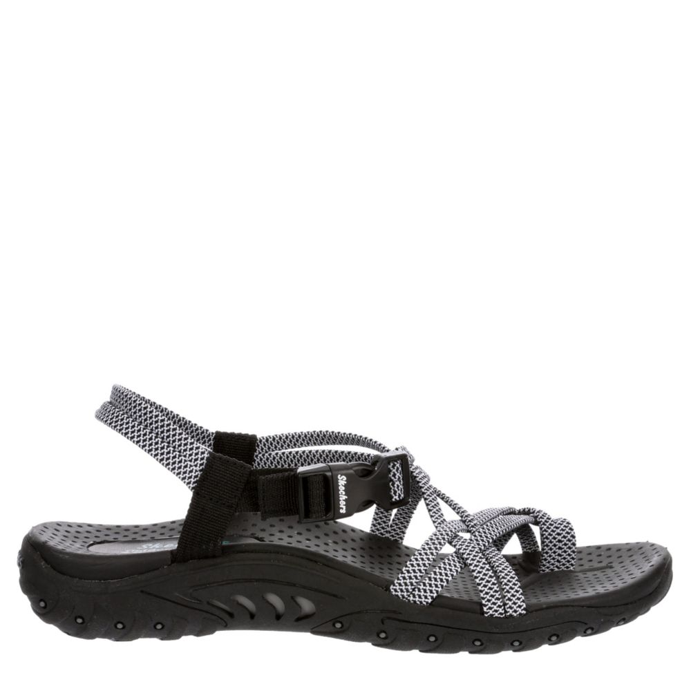 black skechers sandals