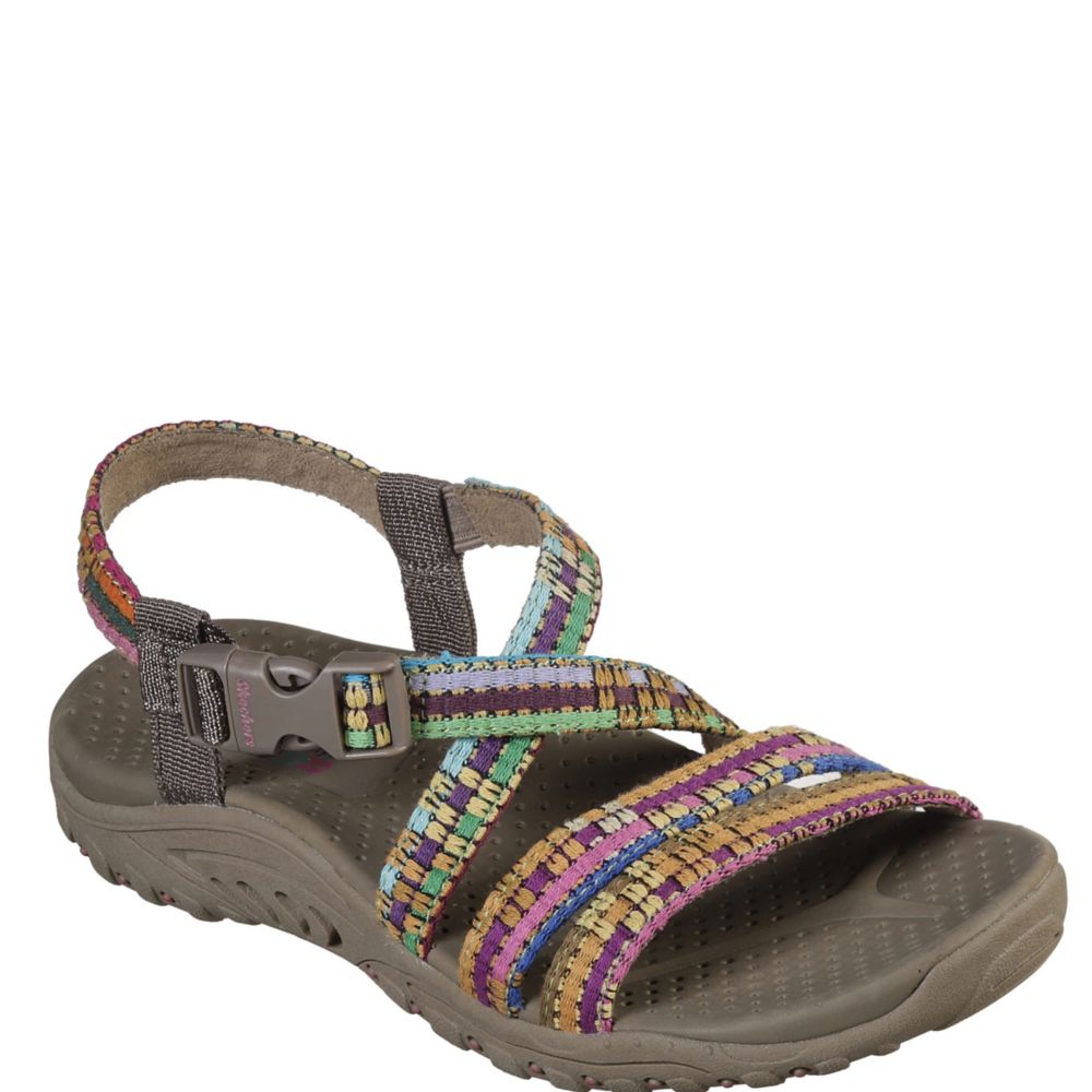 Larva del moscardón En honor todo lo mejor Multicolor Skechers Womens Reggae Sew Me Outdoor Sandal | Sandals | Rack  Room Shoes