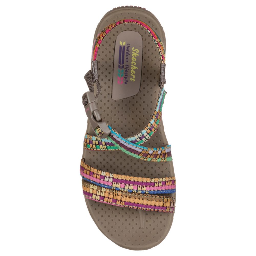 Multicolor Skechers Womens Reggae Me Sandal | Sandals | Rack Room Shoes