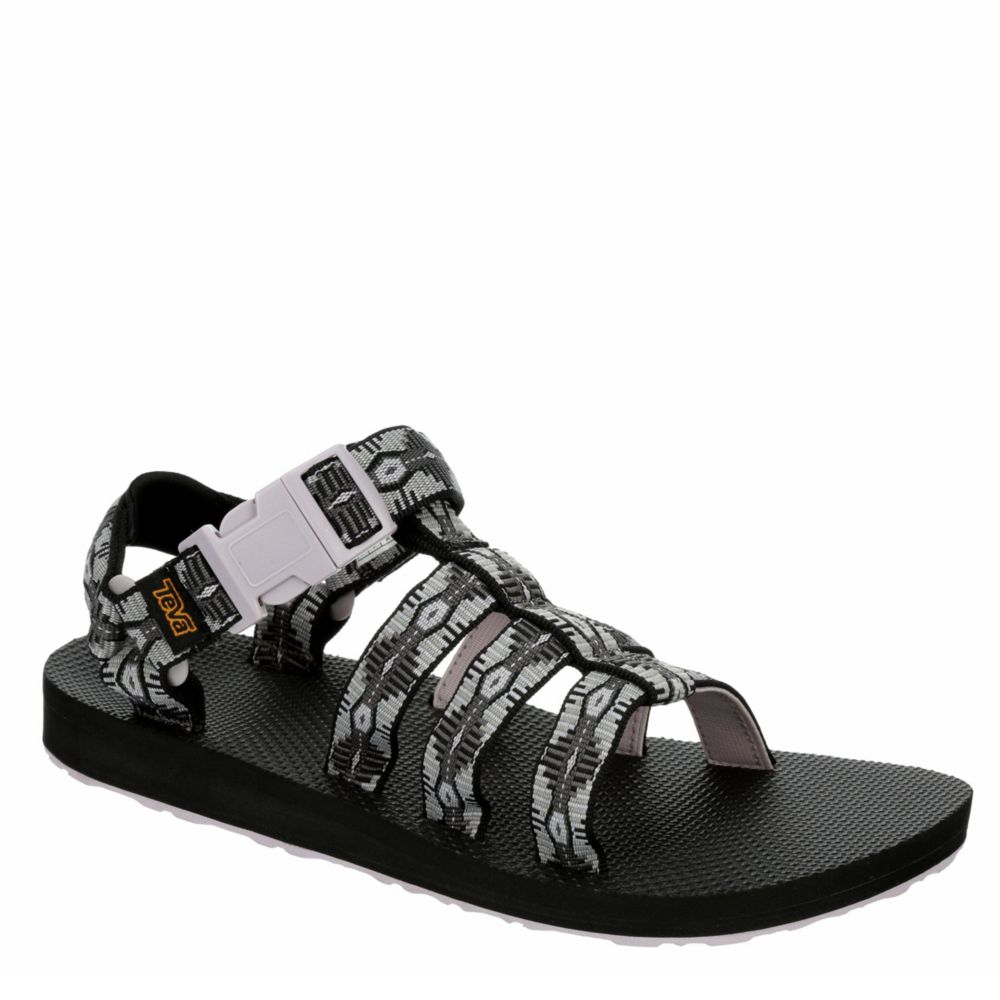 grey teva sandals