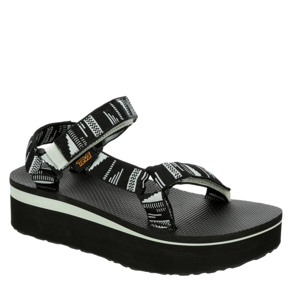 teva black flatform universal sandals