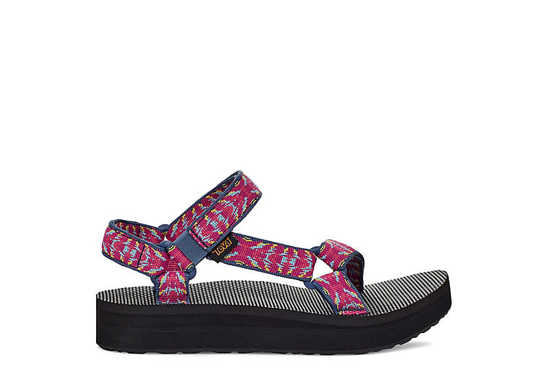 Fuschia Teva Womens Midform Universal Platform Outdoor Sandal | Womens