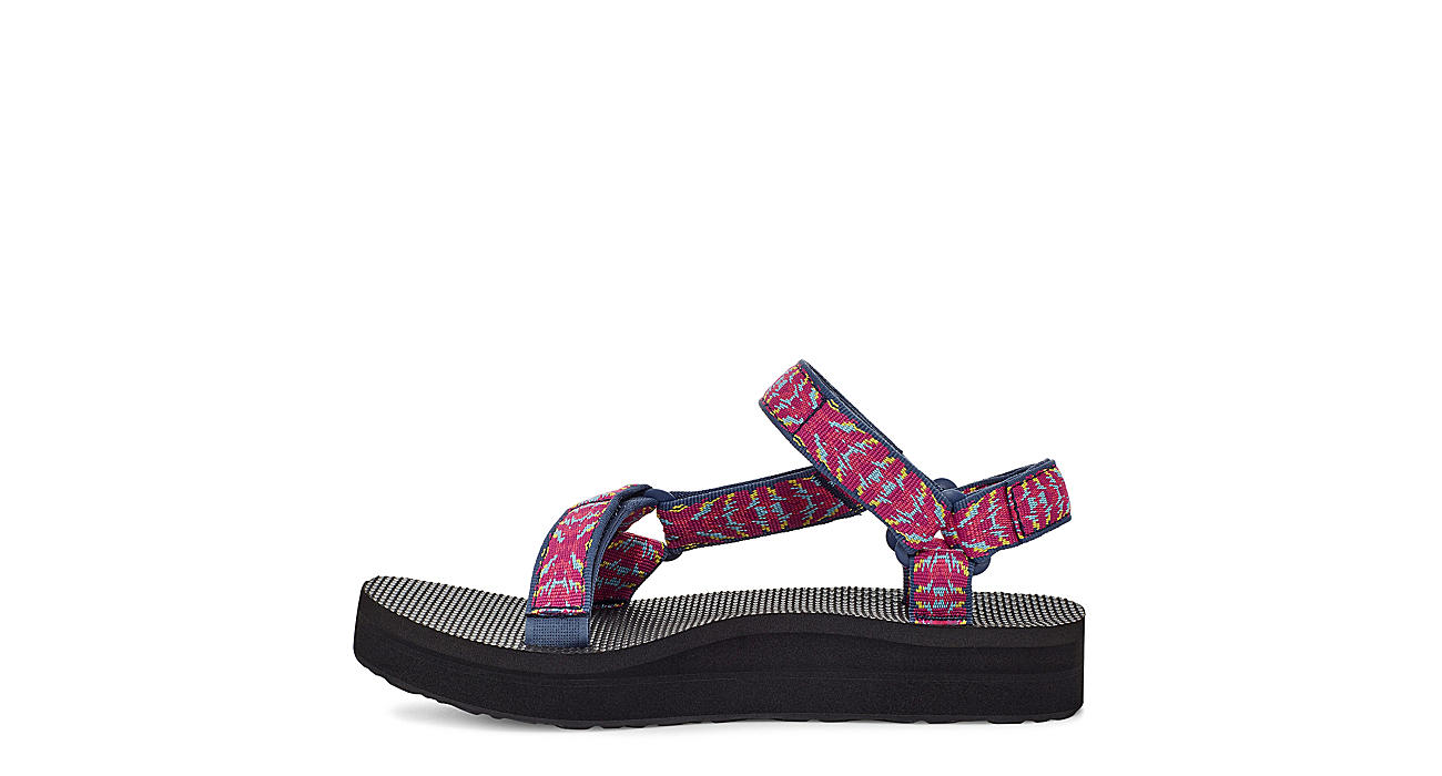 Fuschia Teva Womens Midform Universal Platform Outdoor Sandal | Womens