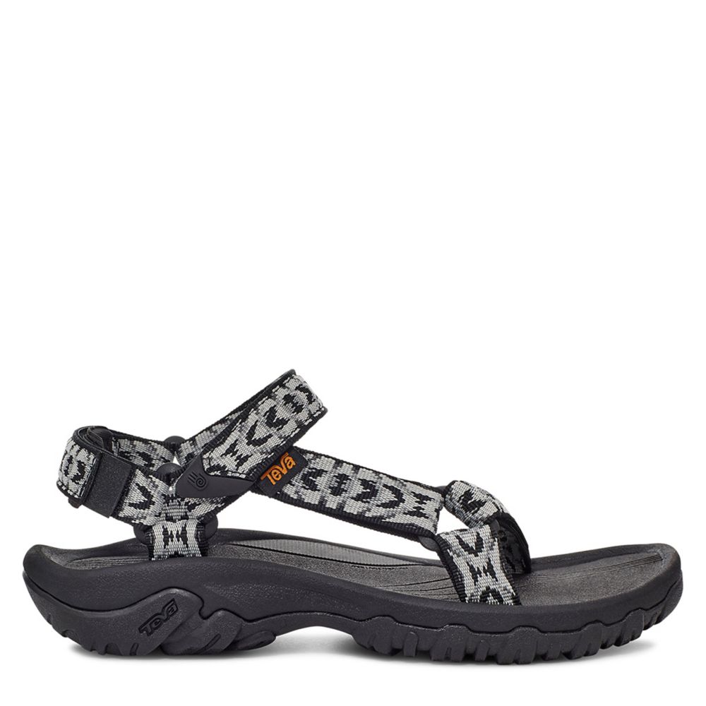 Teva black best sale hurricane sandals