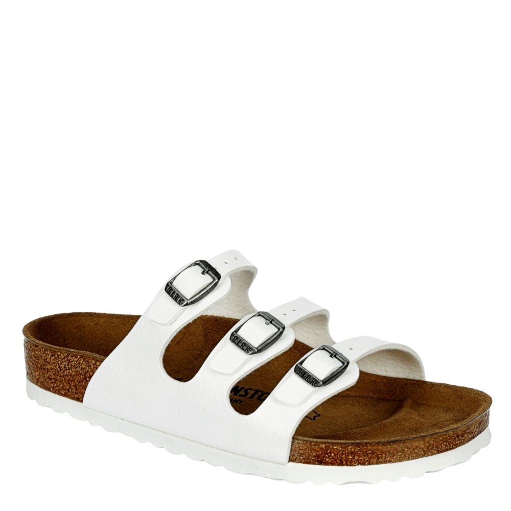 birkenstock florida soft footbed white