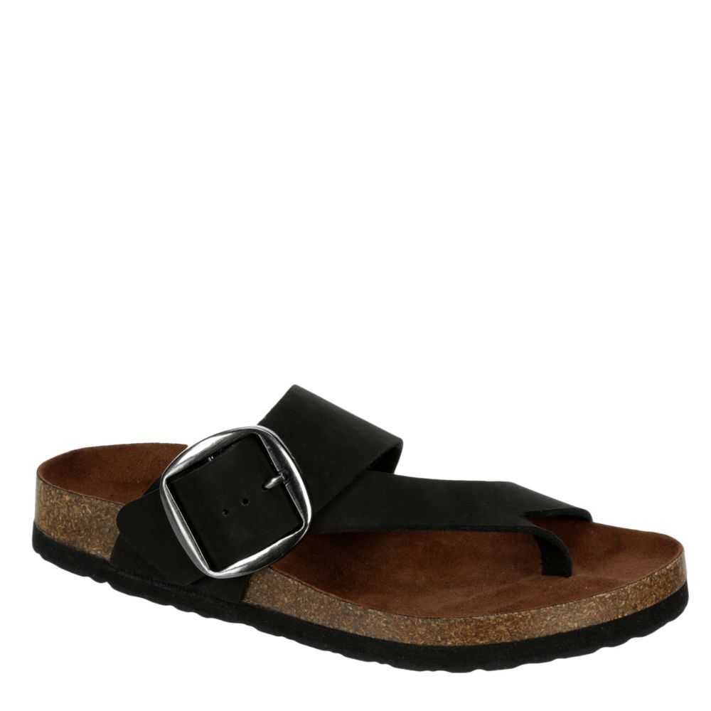 white mountain black sandals
