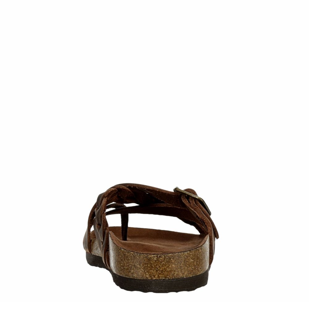 white mountain camo sandals