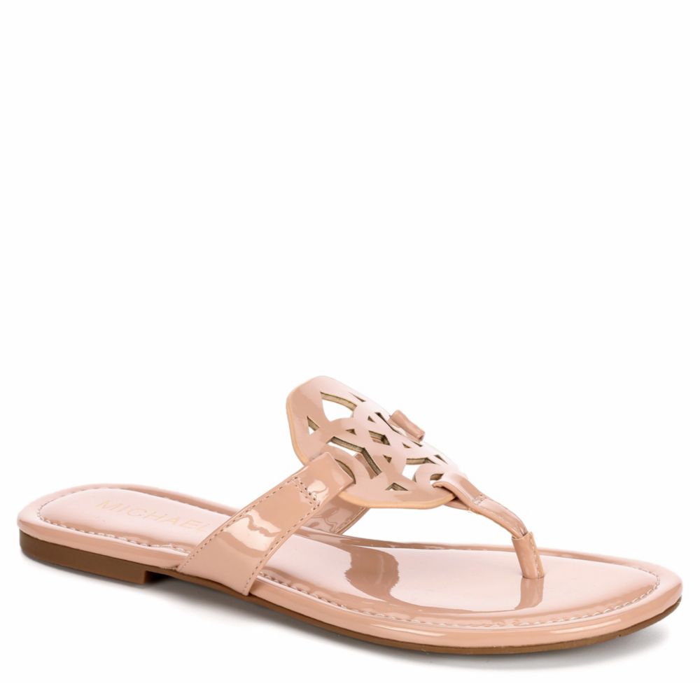 blush sandals