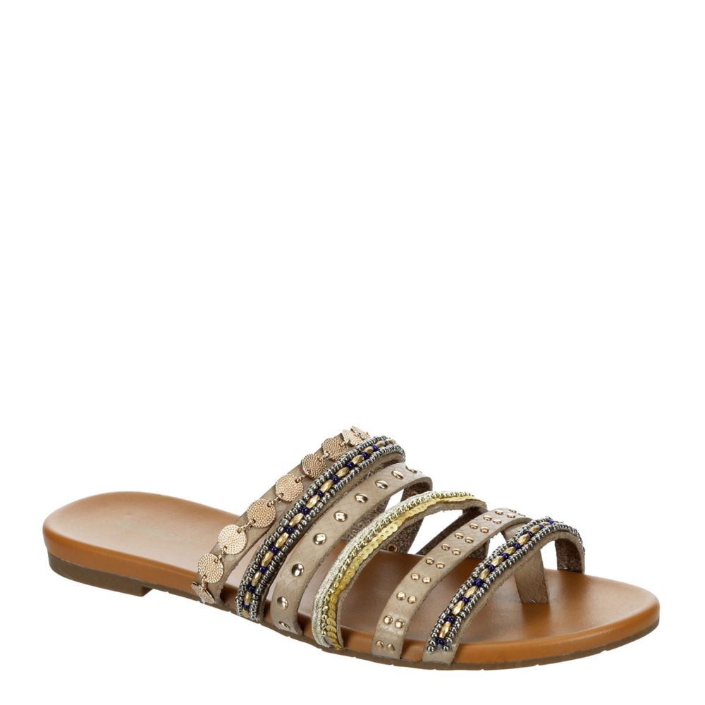 Jellypop lizzy beaded online flat sandals