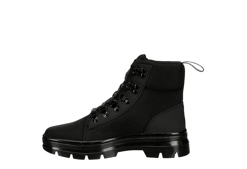 Black Dr.martens Womens Combs Nylon Combat Boot | Boots | Rack Room Shoes