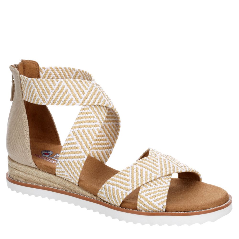 skechers bobs wedge shoes