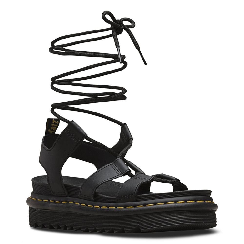 Black Dr.Martens Womens Nartilla Sandal | Sandals | Rack Room Shoes