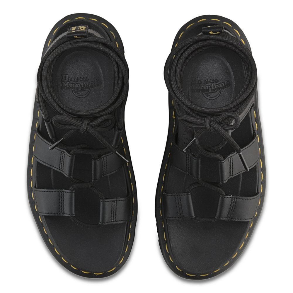 Black Dr.martens Womens Nartilla Sandal | Sandals | Rack Room Shoes