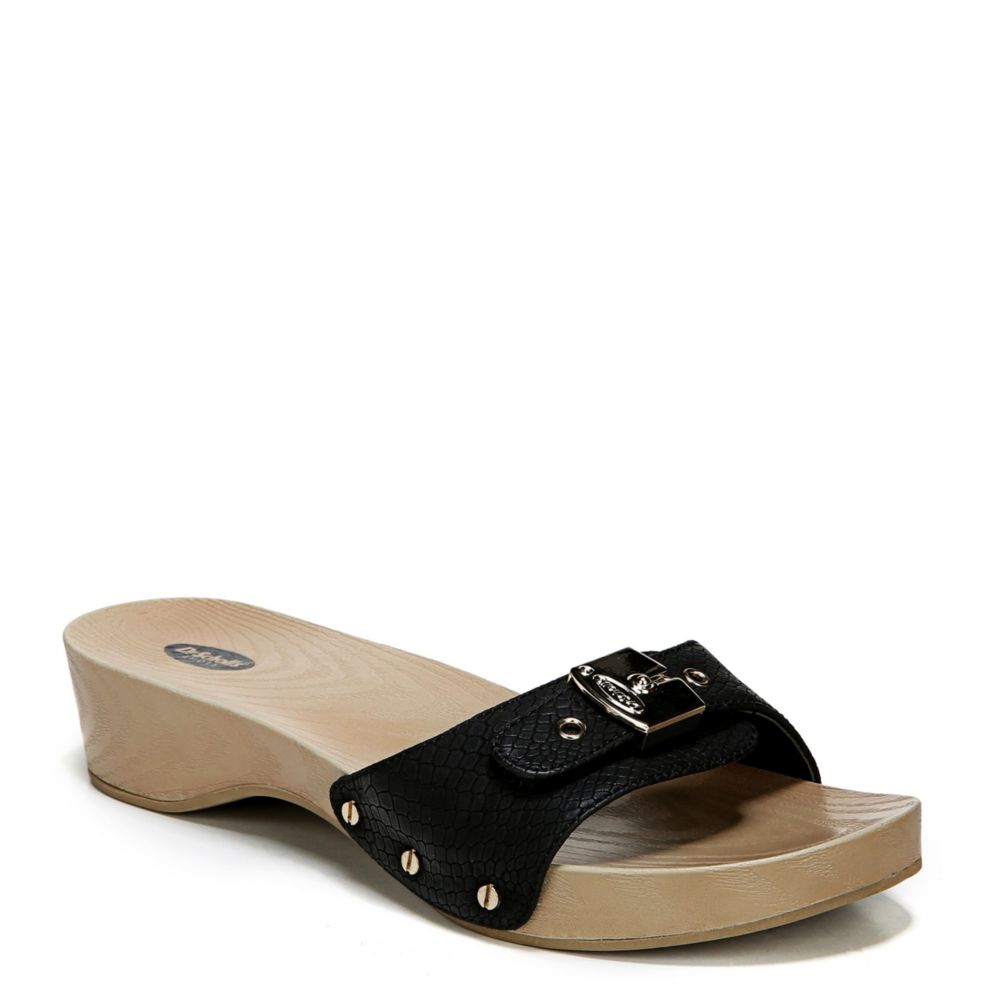 WOMENS CLASSIC WEDGE SLIDE SANDAL