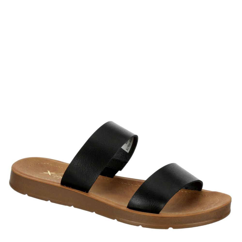 Black Womens Kyley Slide Sandal Xappeal Rack Room Shoes