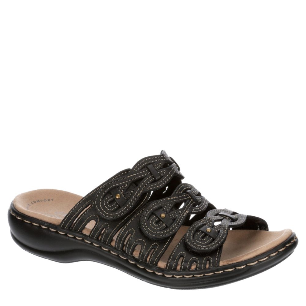 clarks slide on sandals