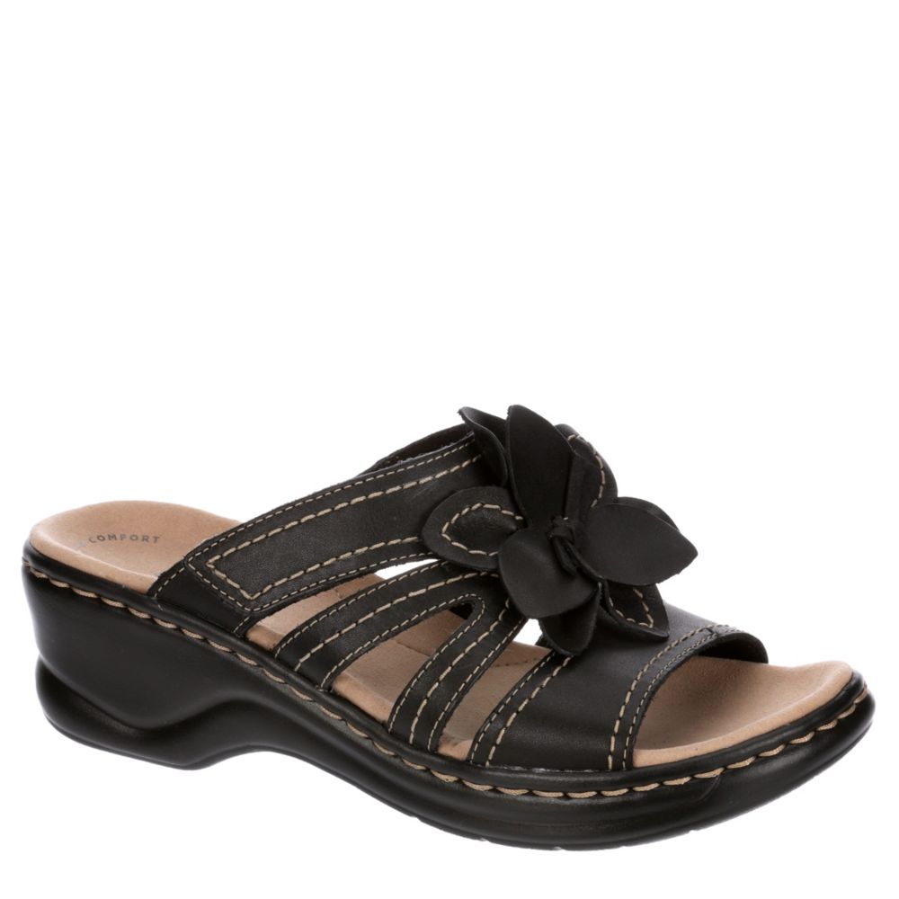 clarks wedge sandals sale