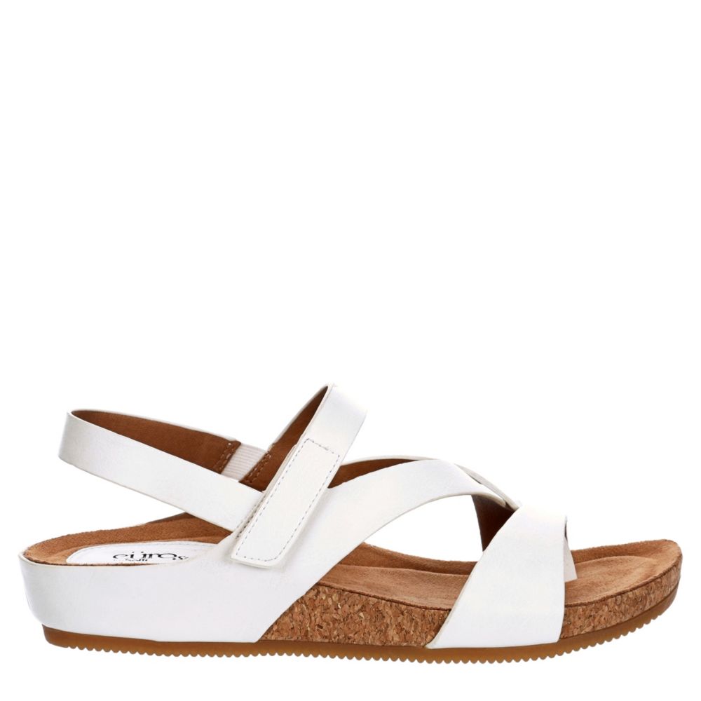 White Eurosoft Womens Gianetta Sandal | Womens | Rack Room Shoes